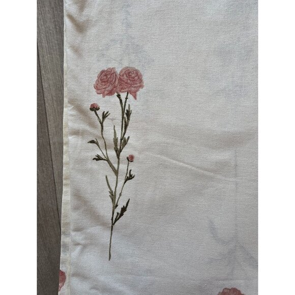 Threshold Floral Cotton  Shower Curtain Panel - Picture 4 of 6